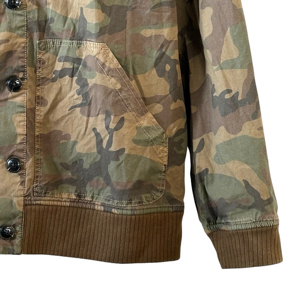 Men's Rails Rare Camouflage Camo Button-Up Jacket Shacket Pockets Button Down M - Picture 4 of 9